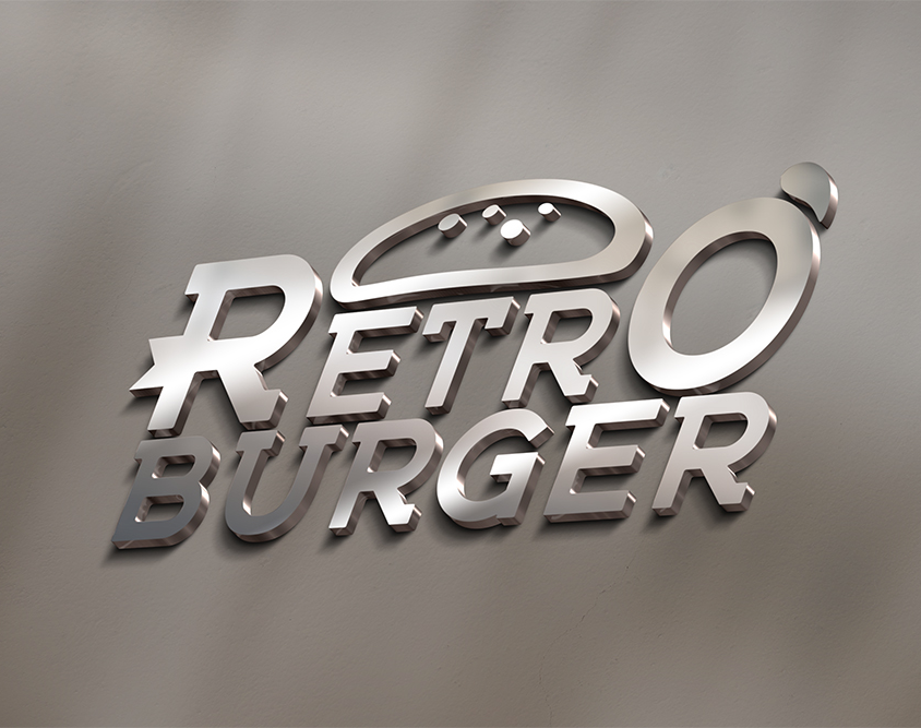 Realizzazione logo Retro Burger