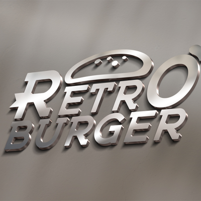 Realizzazione logo Retro Burger