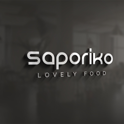 Naming e realizzazione logo ristorante Saporiko