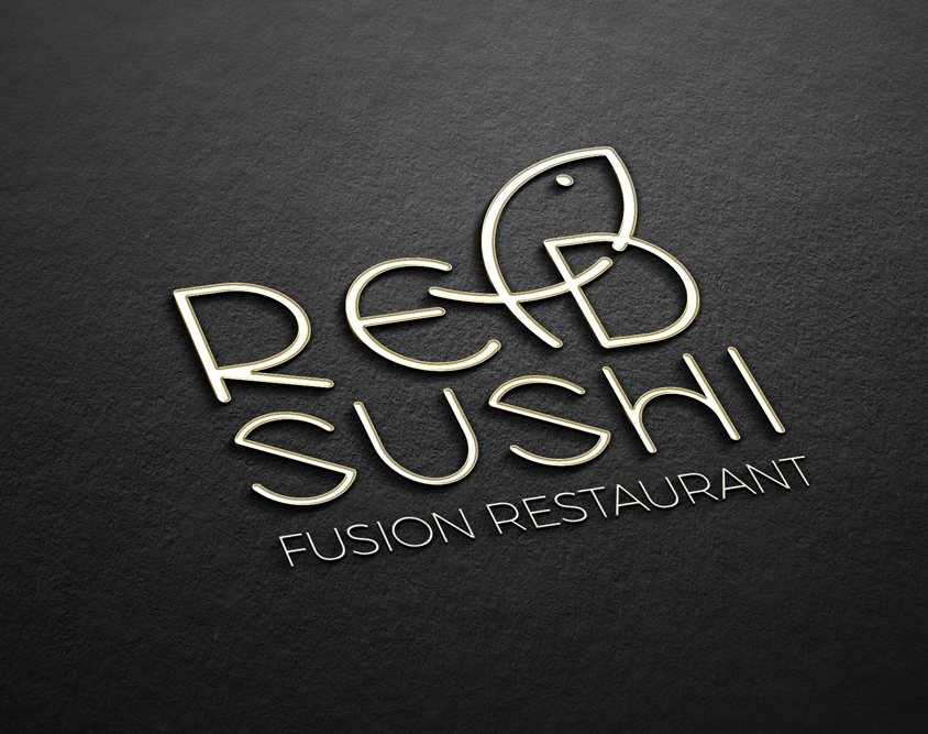 Realizzazione logo Red Sushi