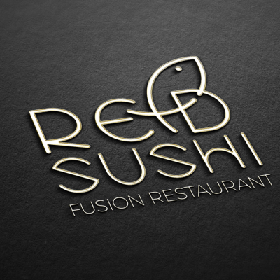 Realizzazione logo Red Sushi