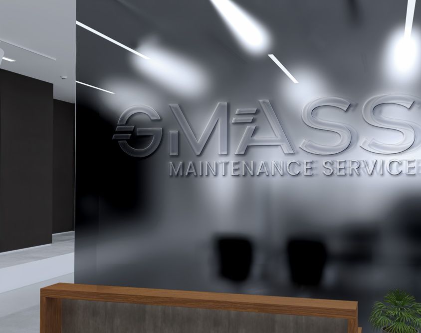 Grafica Logo Gmass Maintenance Service