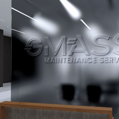 Grafica Logo Gmass Maintenance Service