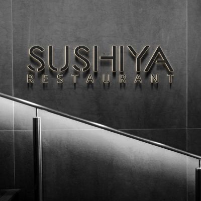 Grafica Logo Sushiya Restaurant