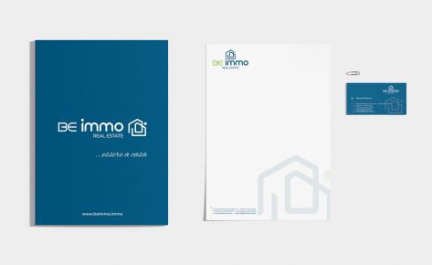 Realizzazione Brand Identity Be immo